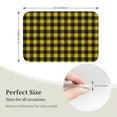 thumbnail image 2 of Adjustable Apron - Bib Apron for Men Women, Classic Yellow Buffalo Plaid Waterproof Chef Aprons for Kitchen Gardening Cooking, 2 of 5