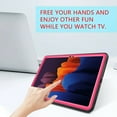 thumbnail image 4 of FIEWESEY for Samsung Galaxy Tab S8 Plus/Tab S7 Plus Tablet Case,Shock-Resistant Drop-Proof Hybrid Rugged case(Built-in Stand), for Samsung Galaxy Tab S8 Plus/S7 Plus 12.4 inch Tablet(Pink), 4 of 6