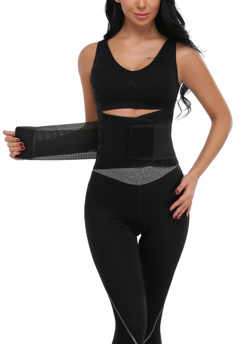 Waist Trainer for Weight-Loss Body Shaping Exercise Belt for Abs Sashas Best Waist Trimmer/Sweat Slimmer Corset for Men