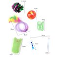 thumbnail image 2 of Juego De Juguetes Para Gatos De 12 Piezas Juguetes Divertidos Para Mascotas Bola De Campana Juguete En Espiral Juguete Para Dedos Surtido Gato Juguete Interactivo Para Gatos Para Gatitos Accesorios seitruly PT002258-00, 2 of 6