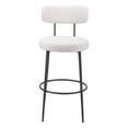 thumbnail image 3 of Blanca Barstool (Set of 2) Ivory, 3 of 6