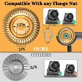 thumbnail image 5 of 11Pcs Wood Carving Disc for 4Inch or 4 1/2Inch Angle Grinder, 5 of 5