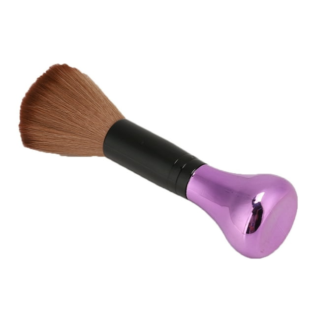 Salón Profesional Estilista Peluquero Cuello Cara Pelo Roto Plumero Cepillo Herramienta De Corte De Pelo Cepillo De Limpieza Para Salón Uso En El Hogar Plata Negro Rosa Rojo
