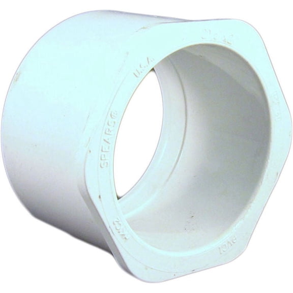 PVCB2122 Schedule 40 PVC Bushing, 2-1/2 x 2 Inch