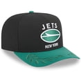 thumbnail image 3 of Youth New Era  Black/Green New York Jets 2025 NFL Draft A-Frame 9FIFTY Snapback Hat, 3 of 5