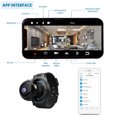 thumbnail image 4 of Hd X7 Cámara Web Cámara Wifi Visión Nocturna Gran Angular Cámara De Seguridad Inalámbrica Para El Hogar Cámara De Reloj Inteligente1080P Yuarrent EL016275-00, 4 of 5