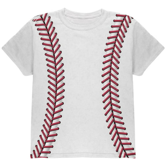 Baseball Costume All Over Youth T Shirt