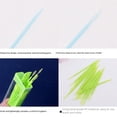 thumbnail image 4 of Version of portable plastic cleaning toothpick 50 pack daily no odor multi-use travel two-head dental floss stick-Pink, 4 of 5