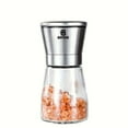 thumbnail image 3 of Bartans Manual Salt and Pepper Mill Grinder Set, Stainless Steel Blades Shakers for Kitchens 2 Pack, 3 of 8