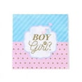 thumbnail image 5 of Gender Reveal Disposable Tableware Set Boy Or Girl Plate Napkin Gender Reveal Baby Shower Party Decorations Supplies, 5 of 7