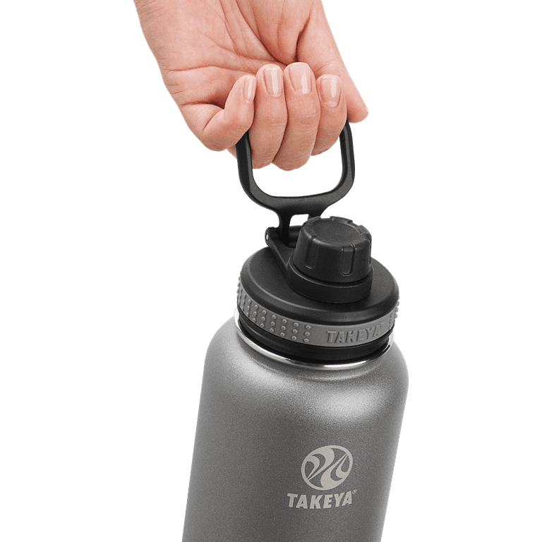 DYA 12 Ounce Round Polypropylene Stainless Steel Protein Shaker Bottle