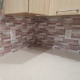 thumbnail image 4 of Peel and Stick Backsplash Tiles - 10-Sheet Pack, 12" x 12" Subway 3D Wall Panels, Easy Installation, 4 of 7