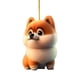 thumbnail image 2 of RKSTN christmas ornaments Border New Product Christmas Dog Car Hanger Christmas Decoration Acrylic Car Hanger Home Hanger, 2 of 3