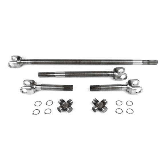 Yukon Chromoly Front Axle Kit, Dana 44, Both Sides, 19/30 Spline, 1310 U-Joints