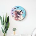 16 Inch Wall Clock Battery Operated Silent Clock Decorative for Office