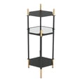 thumbnail image 3 of William Side Table Gold and Black, 3 of 5