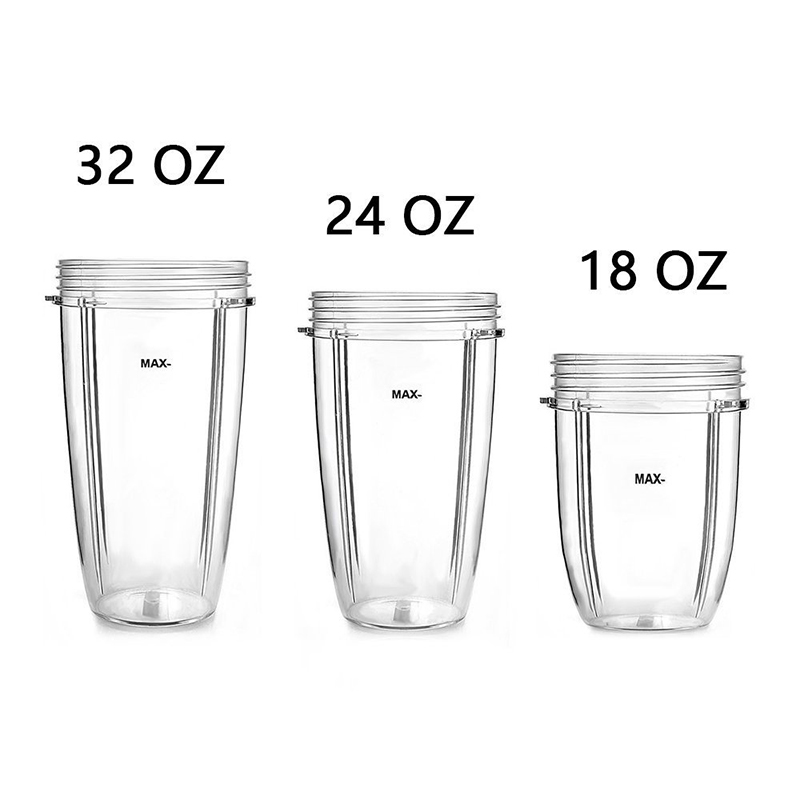 18/24/32oz Replacement Blender Cup Jar for Nutribullet 600W NutriBullet