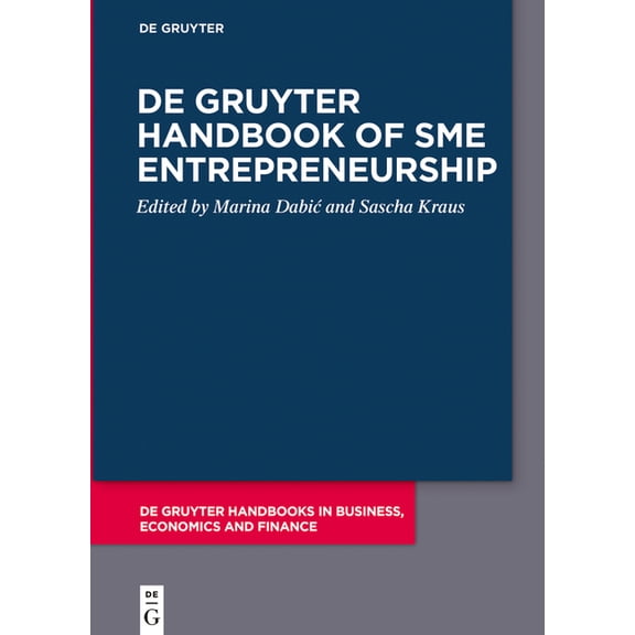 de Gruyter Handbooks in Business, Econom de Gruyter Handbook of SME Entrepreneurship, (Paperback)