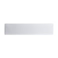 thumbnail image 3 of 24 in. Rectangle White Finish Ceramic Vessel Bathroom Vanity Sink with Overflow, 3 of 12