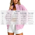 thumbnail image 2 of Xdegoge Womens Velour Track Jackets Long Sleeve Full Zip Up Stand Collar Coats with Pockets Casual Fall Winter Athletic Outerwear, 2 of 8