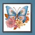 thumbnail image 1 of Cuadros Decorativos Diamante pintura 5D DIY parcial especial en forma de taladro jardín mariposa hogar arte Wdftyju  embutido en tela, 1 of 7