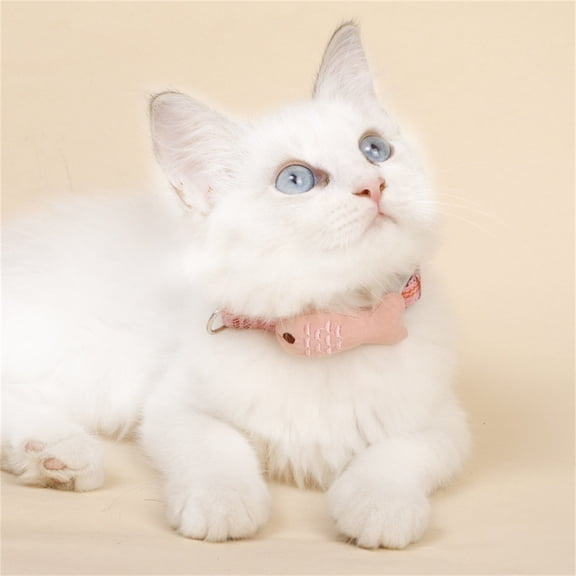Pet Cat Embroidery Necklace for Cats Cat Accessories Pet Collar Style Statement Crafted Jewelry for Feline
