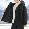 thumbnail image 5 of Afuyipoi Boys Winter Puffer Jacket Thick Quilted Fleece Lined Waterproof Windproof for Snow Play Black Size 9, 5 of 9