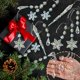 thumbnail image 2 of Adornos navideños OuMuaMua Crystal Snowflake 80 piezas, 2 of 7