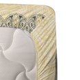 thumbnail image 3 of Ambesonne Zodiac Fitted & Top Sheet Set with Shams, Horoscope Wheel Art, Beige Charcoal Grey, 3 of 4