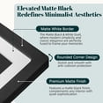 thumbnail image 2 of Frameo Digital Photo Frame WiFi Matte Black Frame 10.1 Inch Picture Frame with 1280x800  IPS Touchscreen, Built-in 32GB, Send Photo Video via Frameo App/USB/SD, Gifts for Women Men, 2 of 6