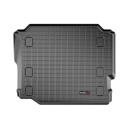 WeatherTech Cargo Trunk Liner compatible with Jeep Wrangler Unlimited 4-Door, Wrangler 4-Door - Behind 2nd Row Black