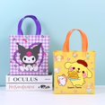 thumbnail image 2 of Bolso de compras creativo de tela no tejida con dibujos animados para estudiantes, bolso de mano para estudiantes, bolso Liou, 2 of 7
