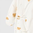 thumbnail image 6 of CAUYDY Preemie Boy Coming Home Outfits Baby Clothing Fall Winter Newborn Long Sleeve Sleepers Infant Boys Cute Romper Bodysuit 0 3 6 9 12 18 24 Months Yellow for Sizes 1-3 Months, 6 of 6