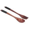 thumbnail image 1 of Wooden Flatware, Easy To Carry, Durable To Use, Wooden Spoon Fork, Comfortable To Use for Home Gifts, 1 of 7