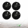 thumbnail image 2 of Pelotas de Floorball kusrkot 4x pelotas de competición huecas 26 agujeros negro, 2 of 8