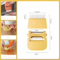 thumbnail image 1 of CHUANK WOXINDA Mini Grater Multi Purpose Vegetable Cutter 4 Piece Set Stainless Steel Cheese Grater And Vegetable Shredder Can Be Used For Vegetables Fruit Handheld Shredder Cutter Shredd, 1 of 3