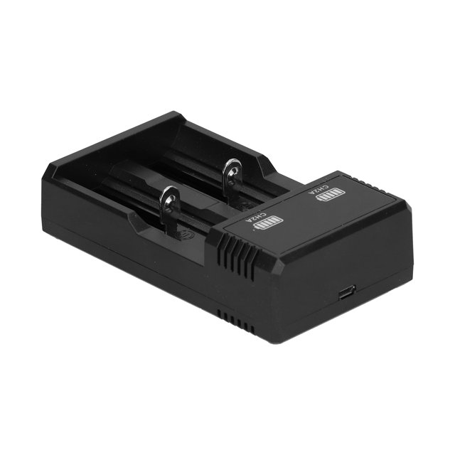 Battery Charging Base, Slot Design High Speed Charging Portable Battery Charger for 18500 26650 Lithium Battery
