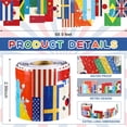 thumbnail image 2 of Tablón de anuncios Border Saypacck World Banderas 21 m de regreso a clases, 2 of 4