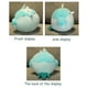thumbnail image 4 of Children's Cute Big Face Bow Tie Cat Plush Doll Toy Soothing Doll Pillow Baby Favorite Birthday Christmas Gifts, 4 of 4