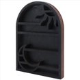 thumbnail image 2 of Wood Storage Shelf - Stylish and Practical Wall Shelf, Crescent Sun, 2 of 5