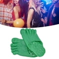 thumbnail image 2 of LAZIOEGR Halloween Giant Foot Slippers, Green, One Size, Party Costume Prop, Durable Vinyl, Spooky Halloween Accessory, 2 of 9