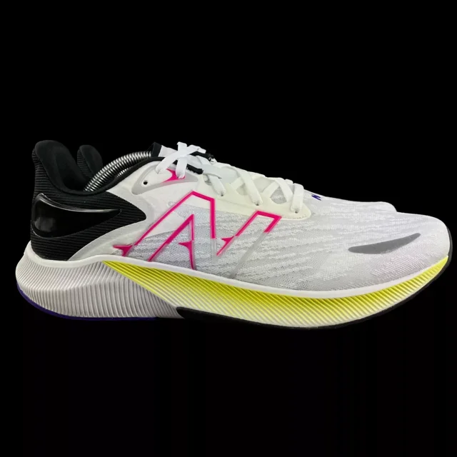 New Balance Men's Propel V3 White Pink Yellow Running Shoes Sizes 8 - 11