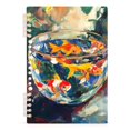 thumbnail image 7 of FORMRS 1-Subject Spiral Notebook 8" x 5" College Ruled 60 Refillable Sheet, 2 Pack, Colorful Goldfish, 7 of 7