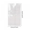 thumbnail image 7 of 100 Pieces Clear Ice Pop/Candy Plastic Bags,Transparent, Food Grade Hot Sealing Packing Containers, Disposable Popsicle Molds Bag, DIY Ice-Lolly Wrapping Party Favor Gift Bags, 7 of 7
