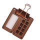 thumbnail image 4 of Paleta de acuarela de madera, caja de almacenamiento de pintura de acuarela, fácil de limpiar, pintura vacía Con clip, 4 of 7