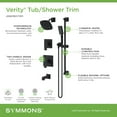thumbnail image 4 of Symmons 499615Trm Verity Hydromersion Pressure Balanced Tub And Shower System - Chrome, 4 of 7