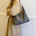 thumbnail image 3 of Shoulder Bag for Women, PU Leather Shoulder Bag Large Capacity Handbag Single Shoulder Design for Everyday Use, 3 of 7