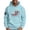 Blue, variant on Hoodies for Men Usa Flag Graphic Hooded Sweatshirts Plus Size Aztec Cowboy Western Pullover Tops with Pockets,Khaki 4XL