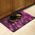 thumbnail image 3 of Halloween Pumpkin Dog Mat for Food and Water Absorbent Water Non-Skid 17x30 Inch Dog Water Mat Spider Bat Cat Feeding Mat EcoFriendly Durable Pet Placemat, 3 of 7