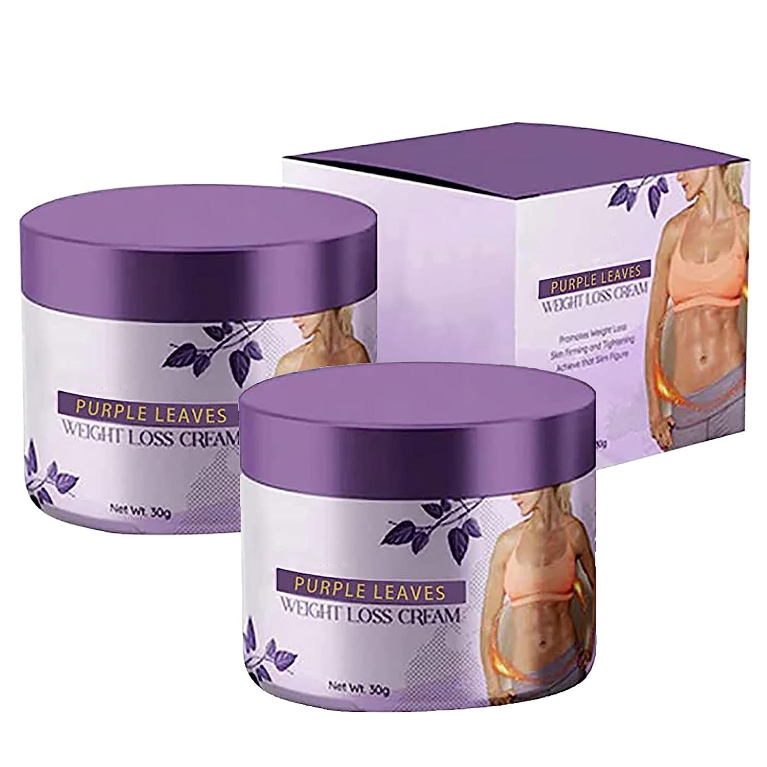 Kenyan Purple Leaves Weight Loss Cream, Fat Burning Cream, Anti Cellulite Cream, Hot Cream Fat